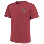 Mississippi State Mascot Script Comfort Colors Tee